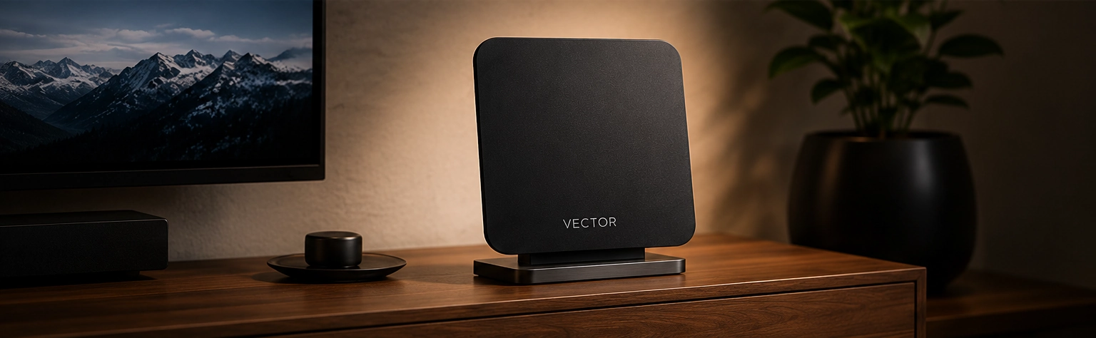 VECTOR ONE premium indoor OTA antenna